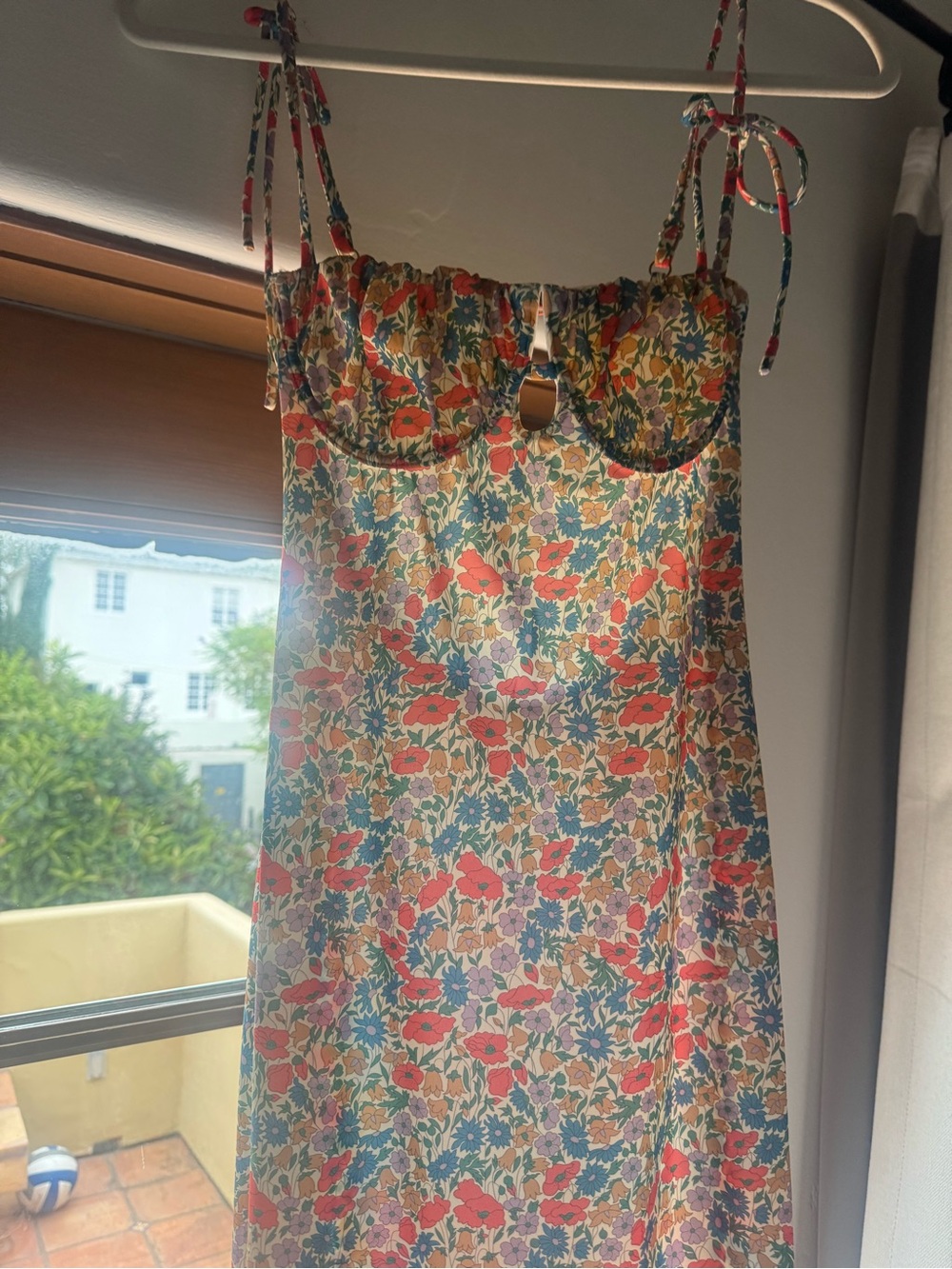 Montce Floral Bustier Bodycon Dress in Multicolor - Picture 3 of 4